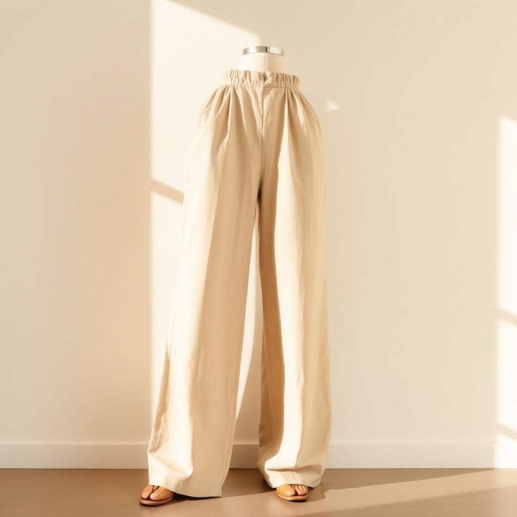 Pantalón palazzo fluido